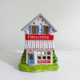 Fireworks Store Village Lantern