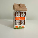Pumpkin Spice Latte Short House Village Lantern