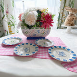 Set of 4 Mahjong Themed Plates