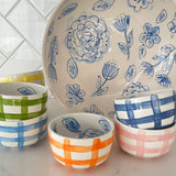 Mary Alice Mini Gingham & Floral Bowls