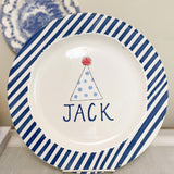 Birthday Hat Personalized Plate