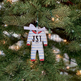 Personalized Pajama Christmas Ornament