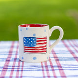 American Flag Mug