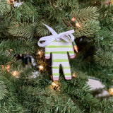 Personalized Pajama Christmas Ornament