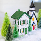 Short Christmas House Lantern
