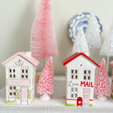 Love Post Office Valentine Village Lantern
