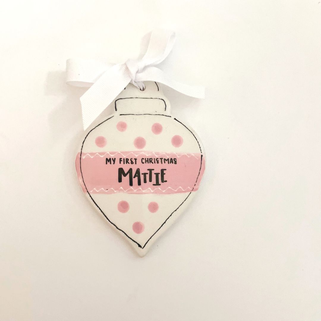 My First Christmas Ornament