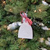 White Nativity Ornament