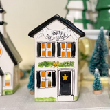 New Years Eve Short House Village Lantern