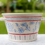 Red and White Large Beverage Tub