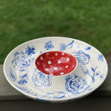 Red White Blue Chip Dip Platter