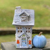 Haunted House Halloween Votive
