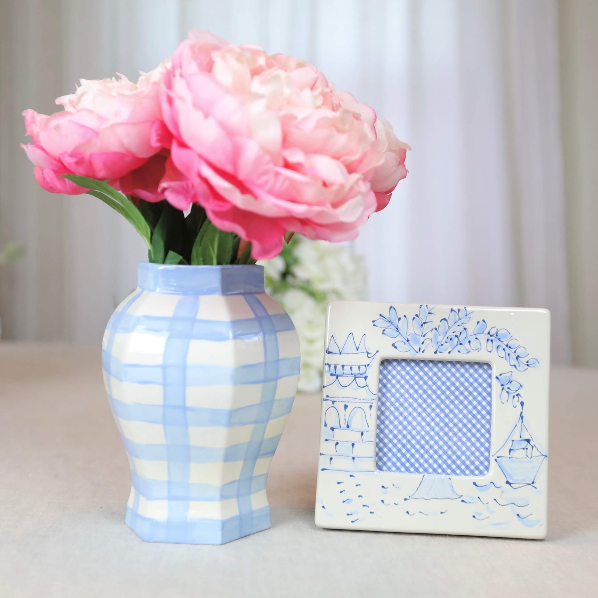 Square Frame Chinoiserie