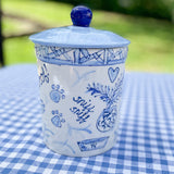 Chinoiserie Dog Treat Jar
