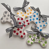 Personalized Dog Bone Ornament