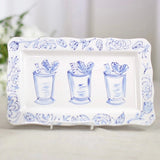 Mint Julep Kentucky Derby Rectangular Platter