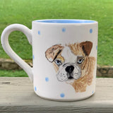 Personalized Hand-Painted Pet Portrait Mug