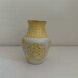 Imperfect 6" Mae Yellow Floral Vase