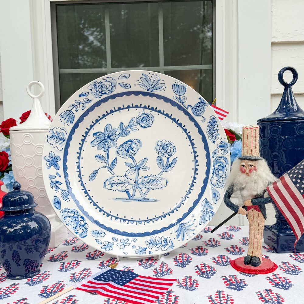 Blue Danube Estate Platter – For Pete's Sake Pottery