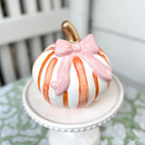 Bow Pumpkin #50