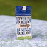 Camp Needlepoint Short House Village Lantern