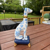 Classic Ceramic Dog Statue