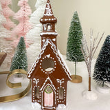 Gingerbread House Church Lantern