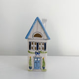 Coastal Clapboard Tall House Village Lantern