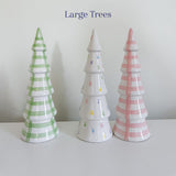 Easter Gingham and Bunny Trees