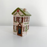 Frosty Pines Winter Cabin Village Lantern