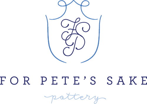 For Pete's Sake Pottery Logo