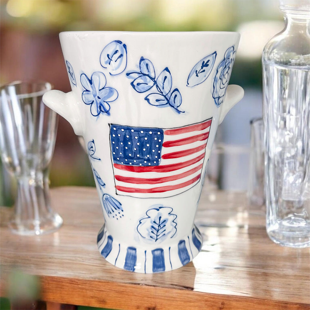 Red White & Blue – For Pete's Sake Pottery