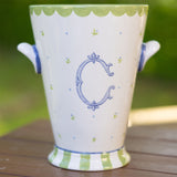 Personalized Floral Ice Bucket