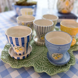 Lemon Flower Pots