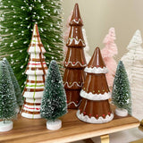 Gingerbread Ceramic Trees