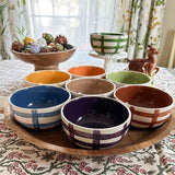 Gingham Harvest Bowls