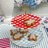 Gingham Tiered Tower