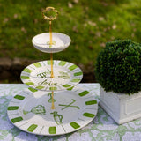 Three Tiered Golf Themed Tower