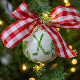 Golf Round Ball Ornament