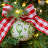 Golf Round Ball Ornament