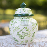 Emma Golf Ginger Jar