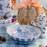 Halloween Toile Bowl