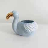 Blue Flamingo Planter - Overstock