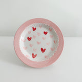 Heart Pattern Plate