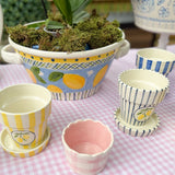 Small Lemon Beverage Tub
