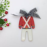 Nutcracker Pajama Christmas Ornament