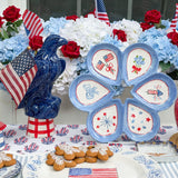 Patriotic Oyster Plate