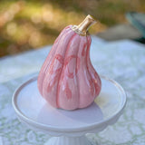 Pink on Pink Bow Gourd