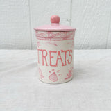 Chinoiserie Cat Treat Jar