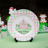 Farm Themed Personalized Baby Plate